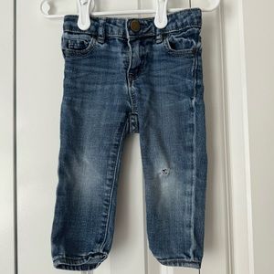 Baby gap jeans with adjustable waist